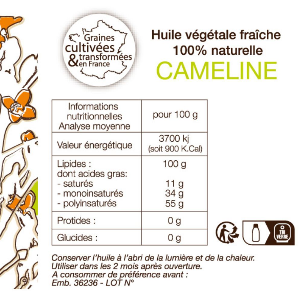 Nutrition Huile de Cameline