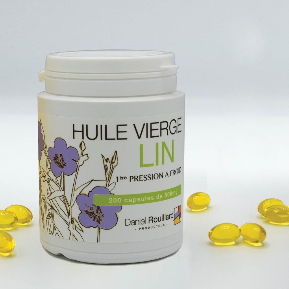 Gélules d'huile de Lin