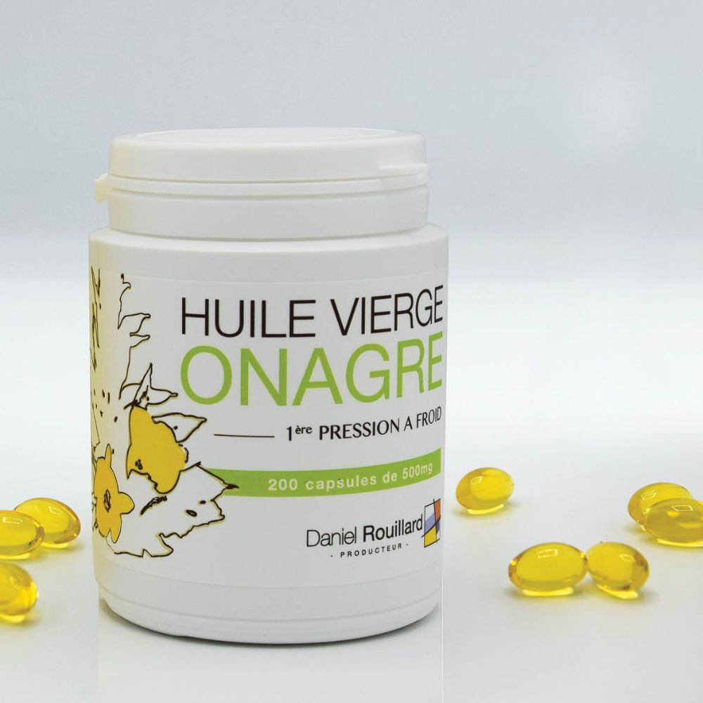 Huile d'onagre française en gélules